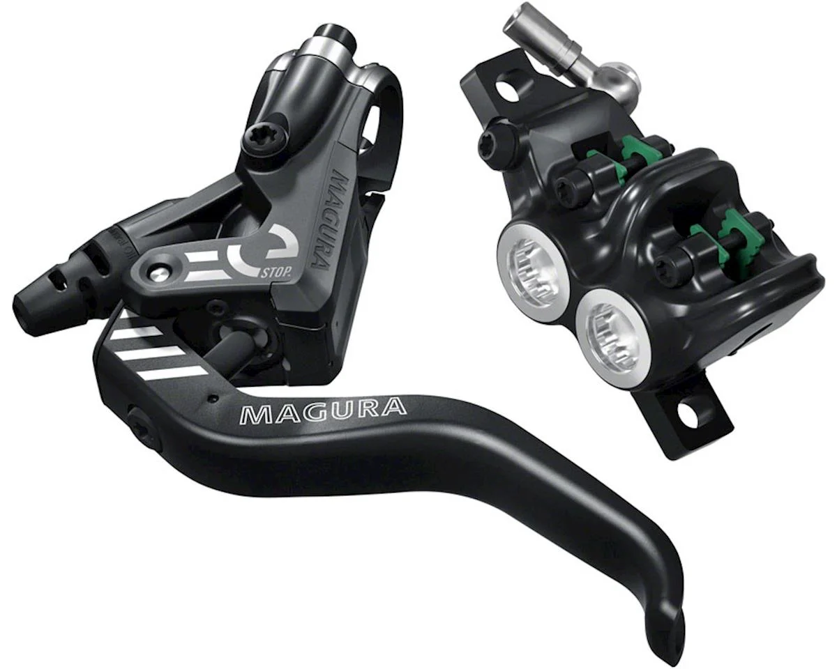 Magura MT5 eSTOP Disc Brake & Lever (Black) (Front or Rear) (Hydraulic) (Post Mount)